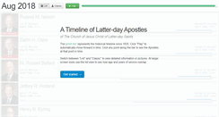 Desktop Screenshot of latterdayapostles.org